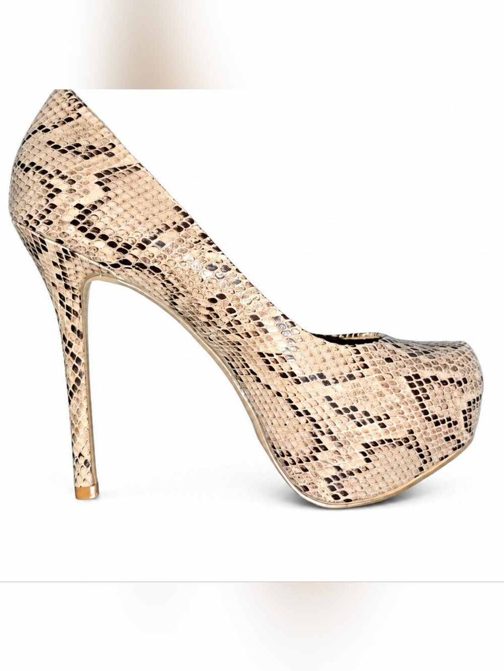Steve Madden NALA Snakeskin Platform Pumps – Size 10